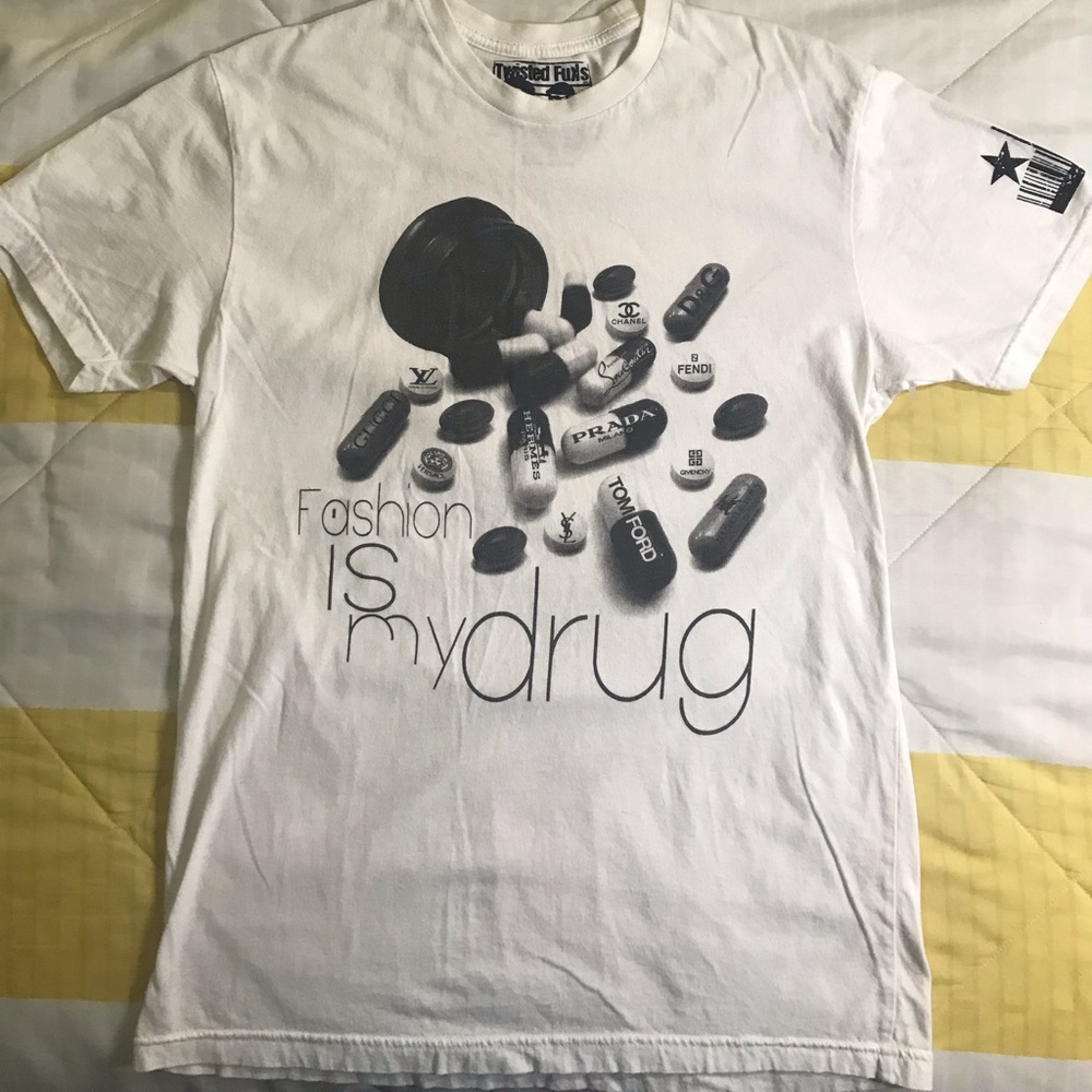 Rare Twisted Fuks “Fashion Is My Drug” Tee